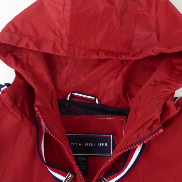 Tommy Hilfiger Hooded Rain Parka Jacket NWT Anorak - Picture 3 of 10